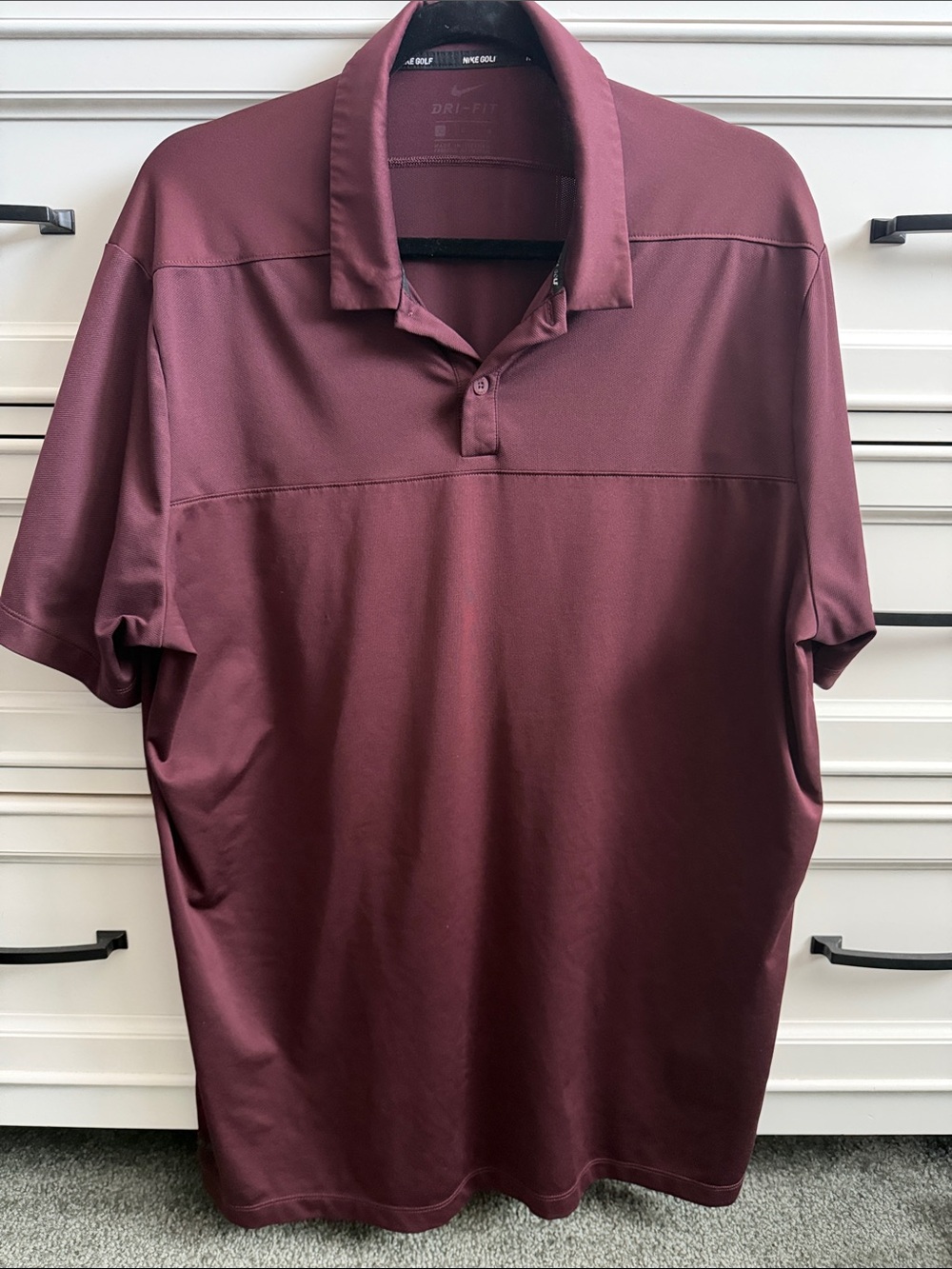 Nike Golf Men's Polo Shirt - Burgundy
